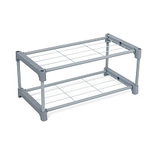 Обувница Sheffilton SHT-SR5-P серый/темно-серый 3314423201