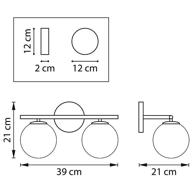 Бра Lightstar Croco 815527 изображение 3 Бра Lightstar Croco 815527 Фото № 3
