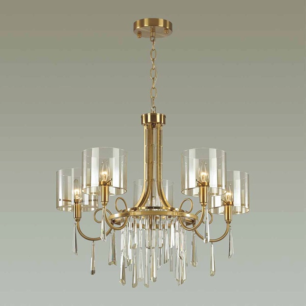 Подвесная люстра Odeon Light Exclusive Nicole 4886/5 изображение 5 Подвесная люстра Odeon Light Exclusive Nicole 4886/5 Фото № 5