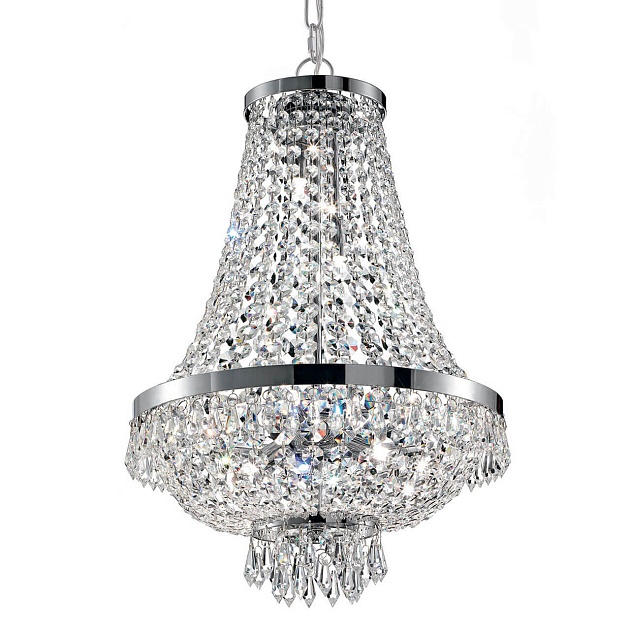Подвесная люстра Ideal Lux Caesar SP6 Cromo 033532 Фото № 