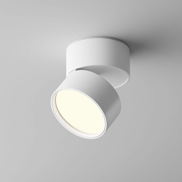 Светодиодный спот Maytoni Onda C024CL-12W4K-W-1 изображение 7 Светодиодный спот Maytoni Onda C024CL-12W4K-W-1 Фото № 7