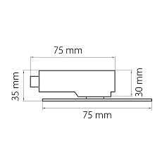 Адаптер для шинопровода Lightstar Asta 592061 1