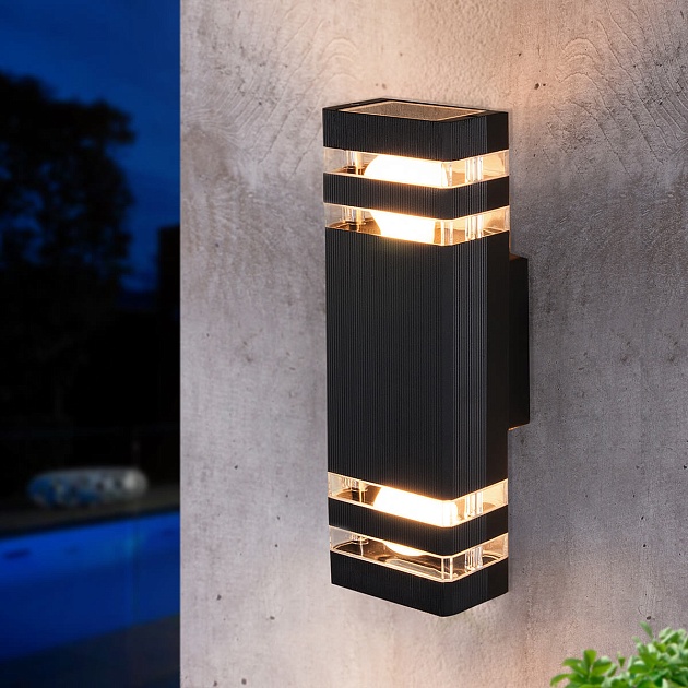 Уличный настенный светильник Elektrostandard 1449 Techno a032628 Фото № 4