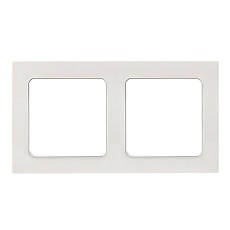 Стокгольм Рамка 2-местная белая EKF PROxima EXM-G-303-10