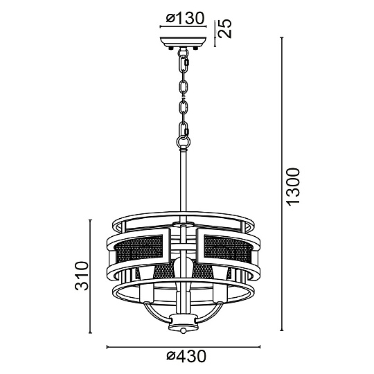 Подвесная люстра Vele Luce Legion VL6272P03 Фото № 4