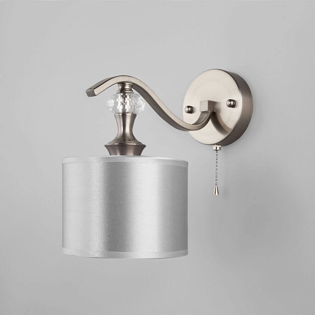 Бра Eurosvet Ofelia 60070/1 сатин-никель Фото № 