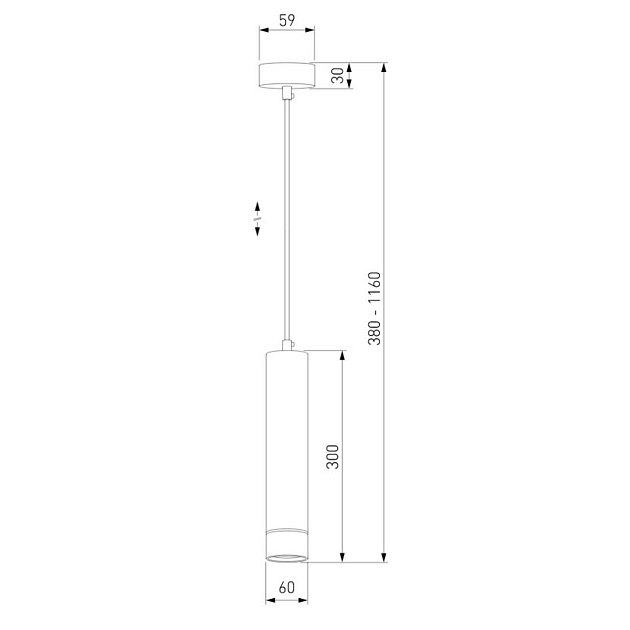 Подвесной светильник Eurosvet DLN107 GU10 изображение 3 Подвесной светильник Eurosvet DLN107 GU10 Фото № 3