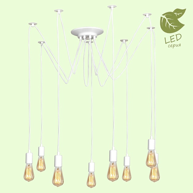 Подвесная люстра Lussole Lgo Shirley GRLSP-8173 Фото № 3