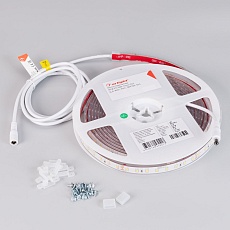 Светодиодная влагозащищенная лента Arlight 8W/m 80Led/m 2835SMD холодный белый 5M RTW-PS-A80-12mm 24V White6000 045159 2