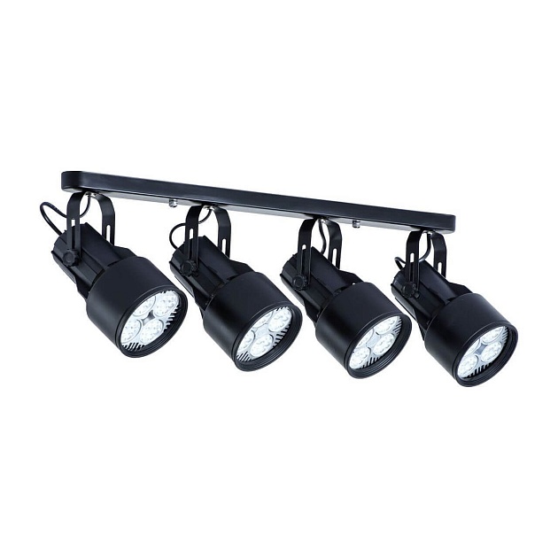 Спот Arte Lamp A6252PL-4BK Фото № 