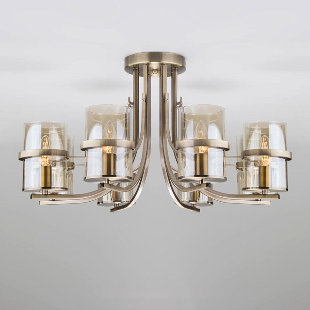 Потолочная люстра Eurosvet 60085/8 античная бронза Фото № 