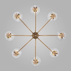 Подвесная люстра Eurosvet Spritz 70217/8 латунь 3