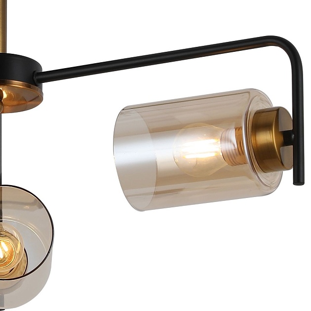 Потолочная люстра Illumico IL8248-3COU-79 BK GD Фото № 2