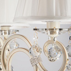 Торшер Eurosvet 12075/3F белый Strotskis 2