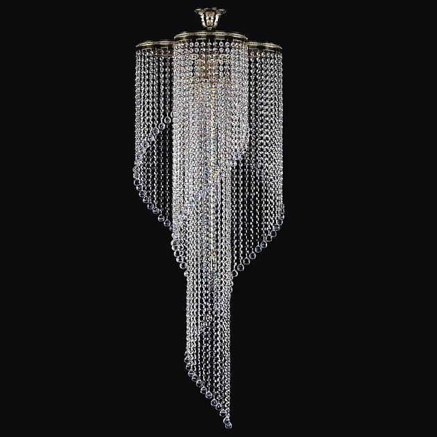 Каскадная люстра Artglass Poema CE изображение Каскадная люстра Artglass Poema CE Фото №