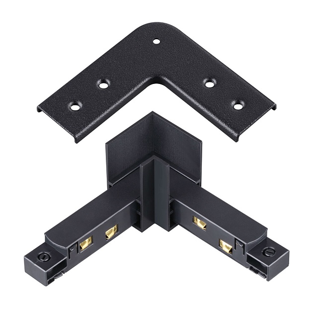 Коннектор L-образный для низковольтного шинопровода Novotech Shino Flum 135105 изображение Коннектор L-образный для низковольтного шинопровода Novotech Shino Flum 135105 Фото №