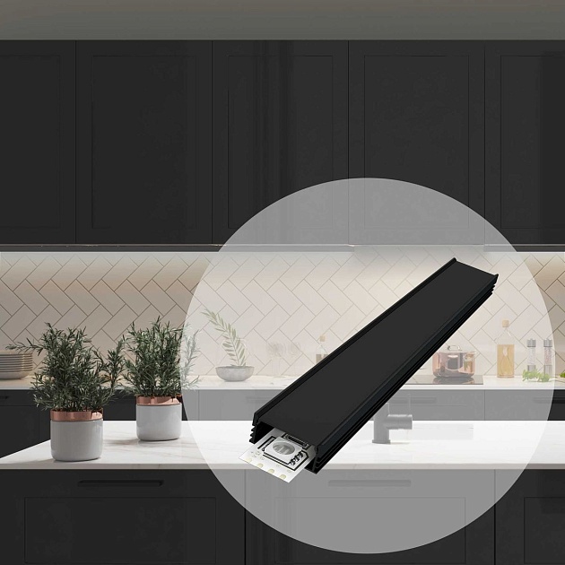 Профиль с рассеивателем Apeyron 08-10-Ч Фото № 9