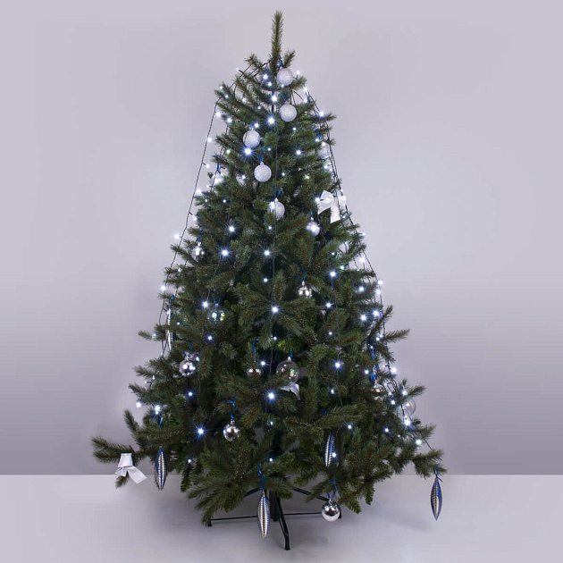 Светодиодная гирлянда Eurosvet занавес 230V 200-003 белый изображение 7 Светодиодная гирлянда Eurosvet занавес 230V 200-003 белый Фото № 7