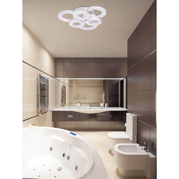 Потолочная светодиодная люстра De Markt Ривз 674011206 Фото № 12