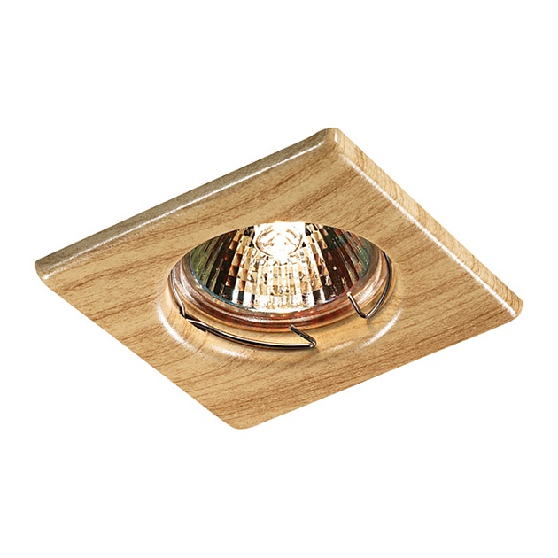 Встраиваемый светильник Novotech Spot Wood 369716 изображение Встраиваемый светильник Novotech Spot Wood 369716 Фото №