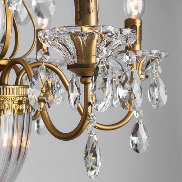 Подвесная люстра Arte Lamp Schelenberg A4410LM-6-2SR Фото № 3