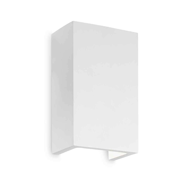 Настенный светильник Ideal Lux Flash Gesso AP1 High 214689 Фото № 