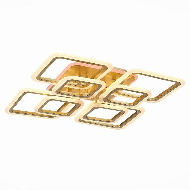 Потолочная светодиодная люстра Evoled Qutro SLE200422-08RGB Фото № 