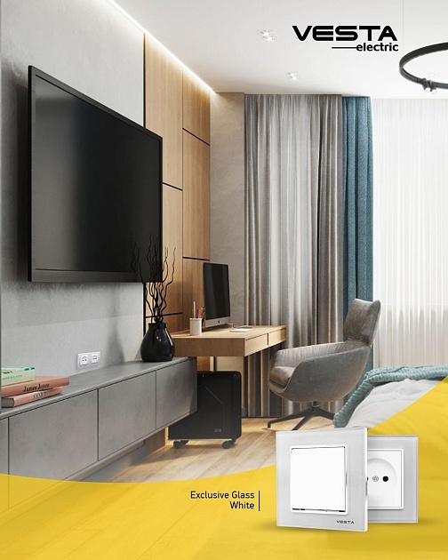 Розетка 2P Vesta-Electric Exclusive White белый FRZ00040002BEL изображение 5 Розетка 2P Vesta-Electric Exclusive White белый FRZ00040002BEL Фото № 5