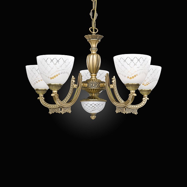 Подвесная люстра Reccagni Angelo L 7052/5 Фото № 