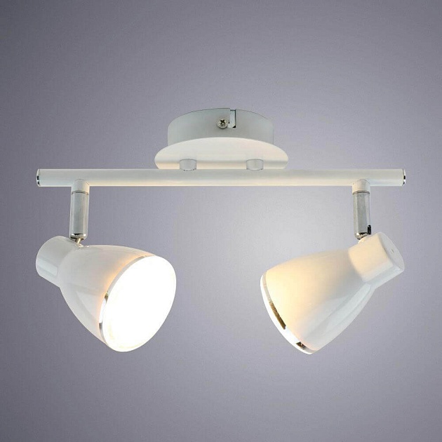 Светодиодный спот Arte Lamp Gioved A6008PL-2WH Фото № 2