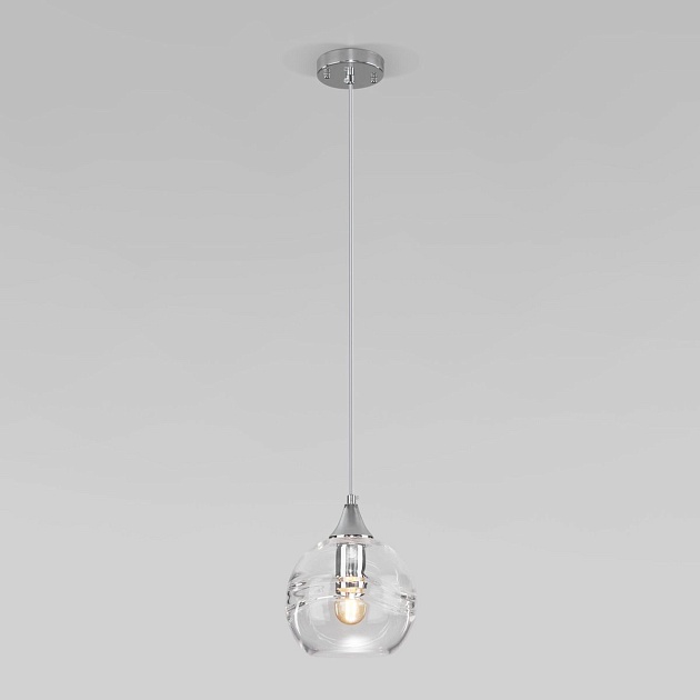 Подвесной светильник Eurosvet Lotus 50221/1 прозрачный Фото № 