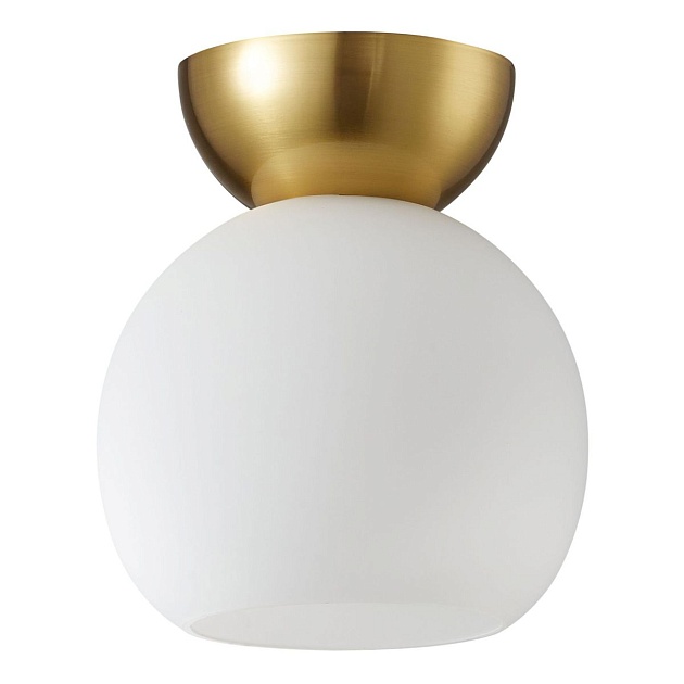 Потолочный светильник iLamp Mono C6079-1 GD+WH Фото № 