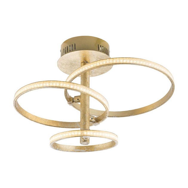 Потолочный светодиодный светильник Globo Wave 67822-24G изображение Потолочный светодиодный светильник Globo Wave 67822-24G Фото №