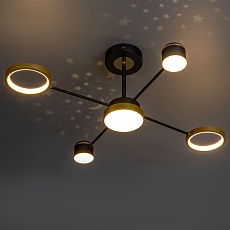 Потолочная светодиодная люстра Ritter Notte 51595 5 3