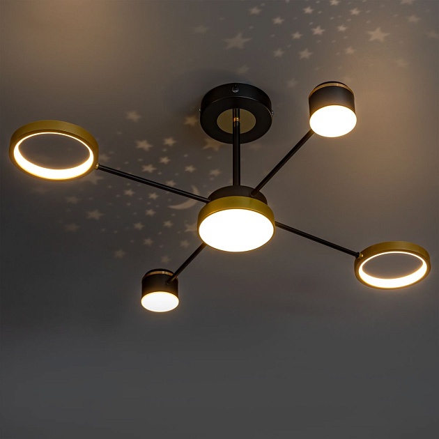 Потолочная светодиодная люстра Ritter Notte 51595 5 Фото № 4