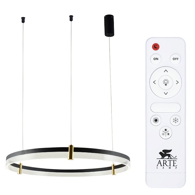 Подвесной светодиодный светильник Arte Lamp Mercury A2183SP-1BK изображение Подвесной светодиодный светильник Arte Lamp Mercury A2183SP-1BK Фото №