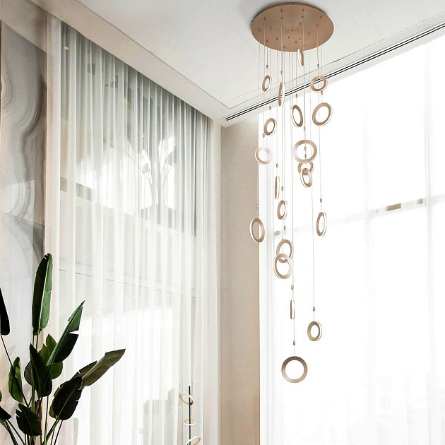 Подвесная светодиодная люстра Favourite Jongleur 4322-20P Фото № 