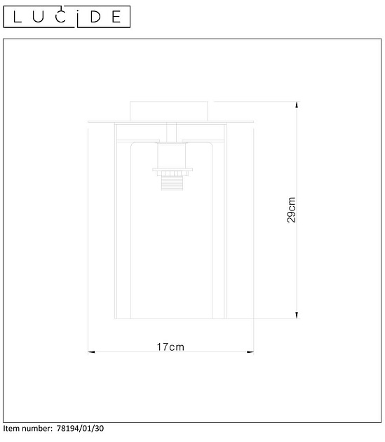 Потолочный светильник Lucide Dounia 78194/01/30 изображение 3 Потолочный светильник Lucide Dounia 78194/01/30 Фото № 3