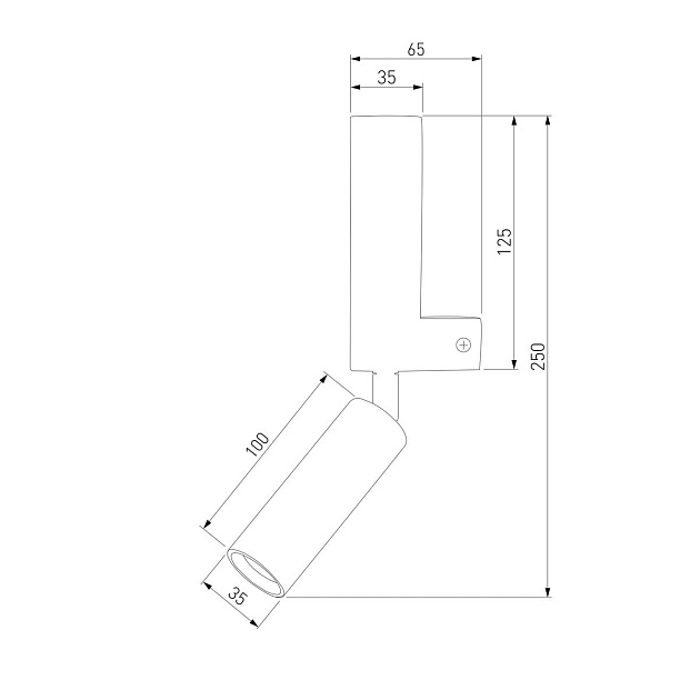 Светодиодный спот Eurosvet Pitch 40020/1 Led хром изображение 3 Светодиодный спот Eurosvet Pitch 40020/1 Led хром Фото № 3