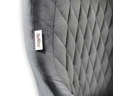 Полубарный стул Sheffilton SHT-ST38/S66-1 угольно-серый/черный муар 2329640801 2