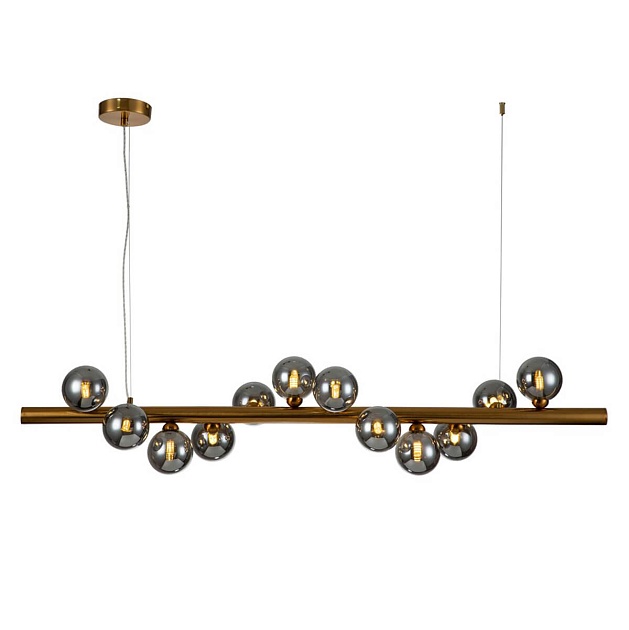 Подвесная люстра Indigo Onda 11006/12P Brass V000117 изображение Подвесная люстра Indigo Onda 11006/12P Brass V000117 Фото №