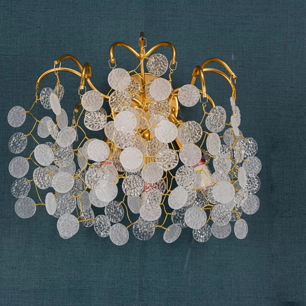 Бра iLamp Savage W7004-3 GD изображение Бра iLamp Savage W7004-3 GD Фото №