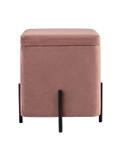 Пуф Stool Group Грейс велюр квадрат пыльно-розовый vd-grays-kv-b15 1