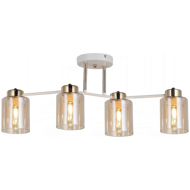 Потолочная люстра Illumico IL6111-4COU-79 WH GD Фото № 