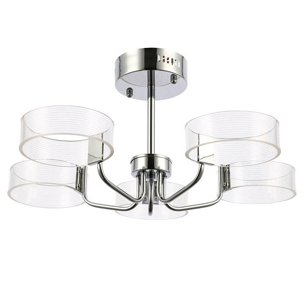 Потолочная светодиодная люстра Evoluce Solla SLE283102-05 Фото № 