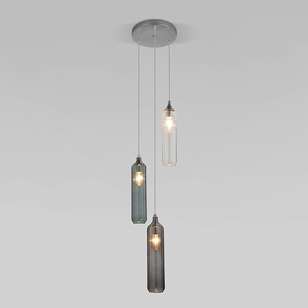 Подвесная люстра Eurosvet Siesta 50252/3 хром Фото № 2