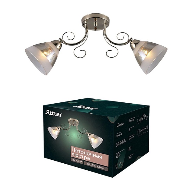 Потолочная люстра Ritter Palermo 52544 8 изображение 3 Потолочная люстра Ritter Palermo 52544 8 Фото № 3