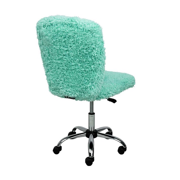 Детское кресло AksHome Fluffy мятный, искусственный мех 86384 Фото № 14