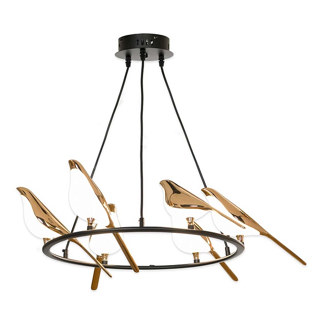 Подвесная люстра Lussole LOFT Jasper LSP-8641 Фото № 6