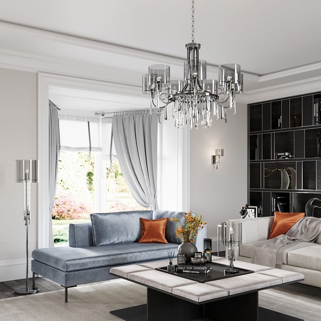 Подвесная люстра Odeon Light Exclusive Nicole 4890/5 Фото № 7